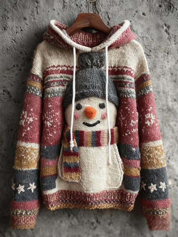 Womens Merry Christmas Knit Sweater