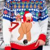 Womens Retro Juice Machine Ugly Christmas Sweater