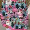 Womens Santa Claus Christmas Sweater