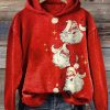 Womens Santa Claus Regular Sweatshirt