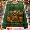 You Are Priceless Raccoon Ugly Christmas Sweater