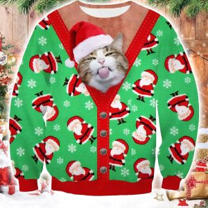 Cat Meme Christmas Ugly Sweater