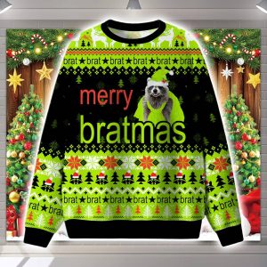 Merry Bratmas Ugly Christmas Sweater
