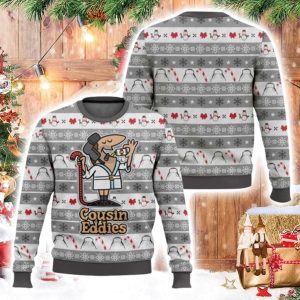 Cousin Eddie National Lampoon's Vacation Ugly Christmas Sweater