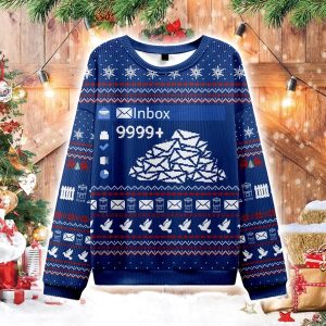 Work Emails During Holiday Christmas Ugly Sweater