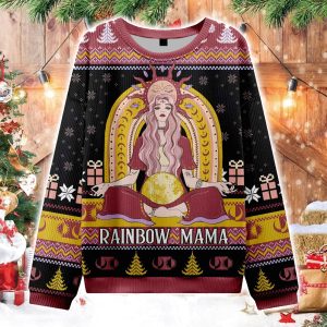 Rainbow Mama Ugly Christmas Sweater