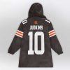 Judkins 10 Browns Football Unisex Blanket Hoodie 2