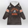 Judkins 10 Browns Football Unisex Blanket Hoodie