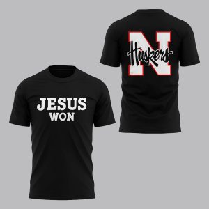 Nebraska Football Jesus Won 2025 T shirt