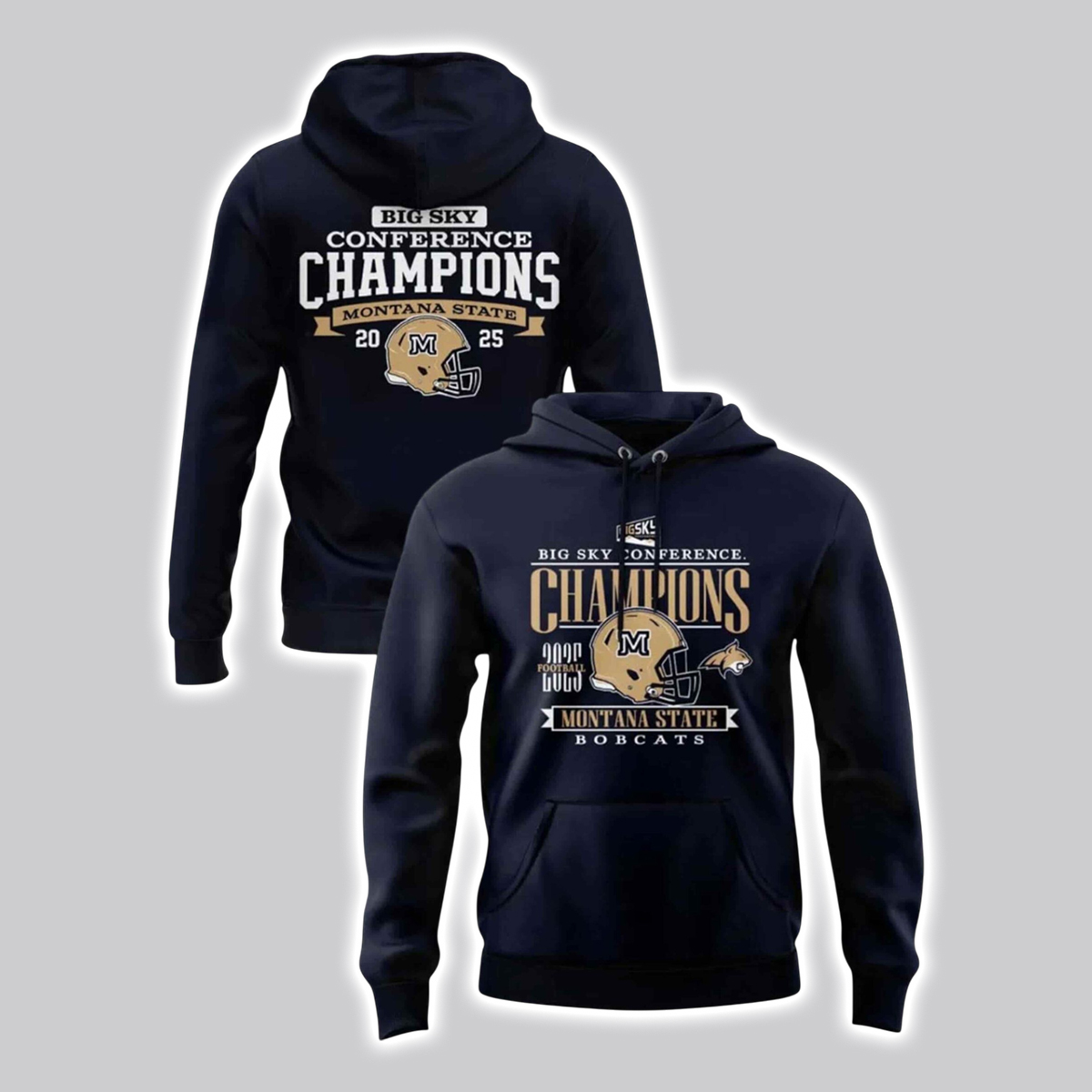 2025 Big Sky Conference Champions Montana State Hoodie
