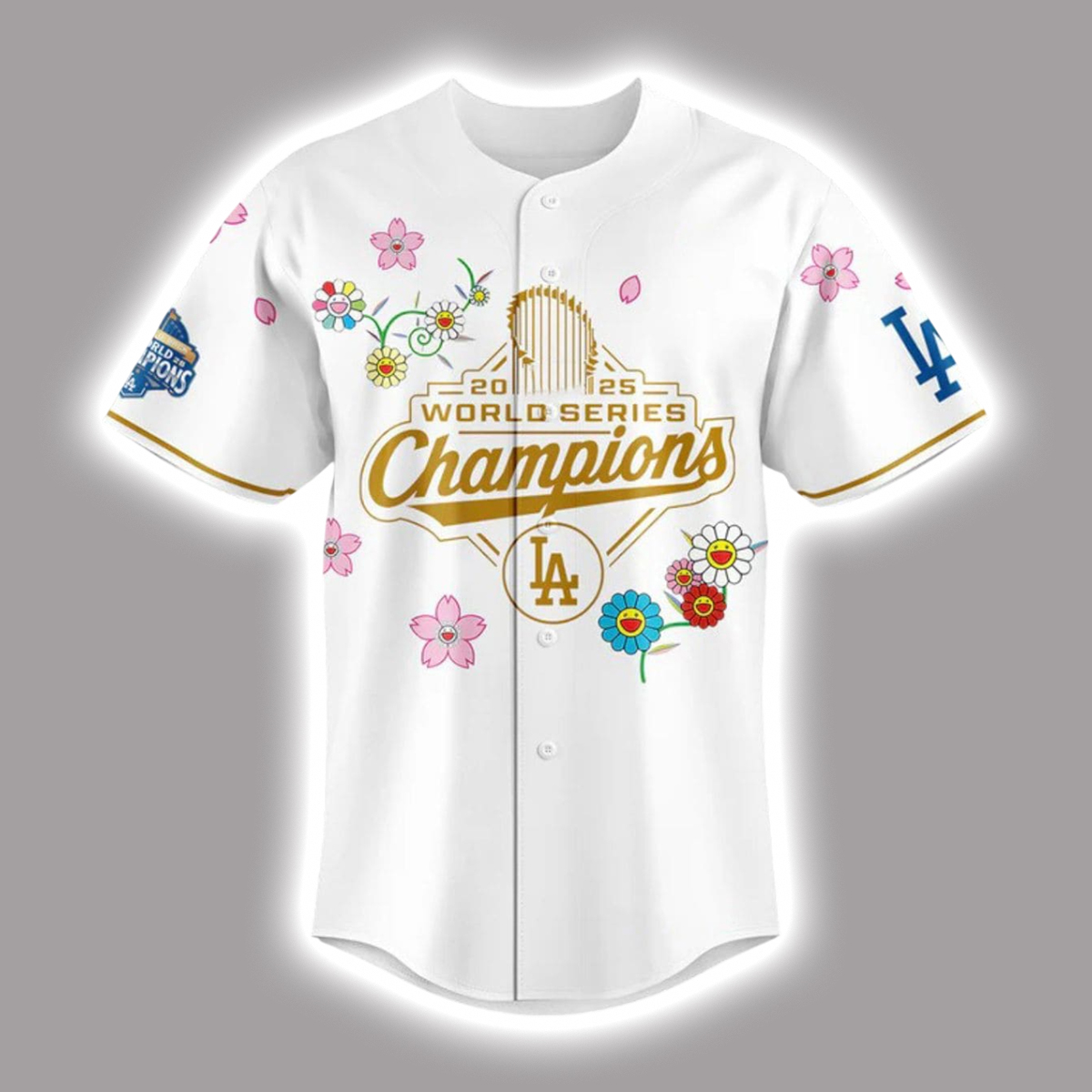 2025 Dodgers x Takashi Murakami World Series Champions Jersey