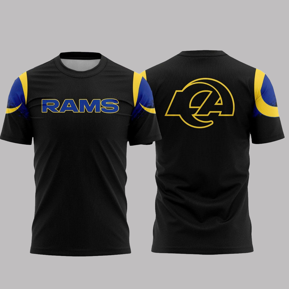 2025 Rams Rivalries Midnight Mode Shirt