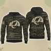 2025 Rams Salute to Service Camo Hoodie