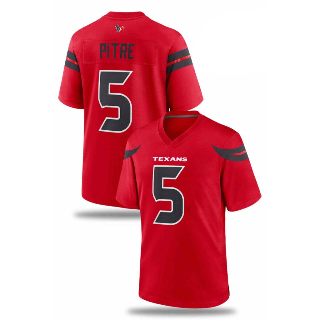 2025 Texans Battle Red Football Jersey