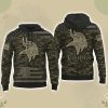 2025 Vikings Salute to Service Camo Hoodie
