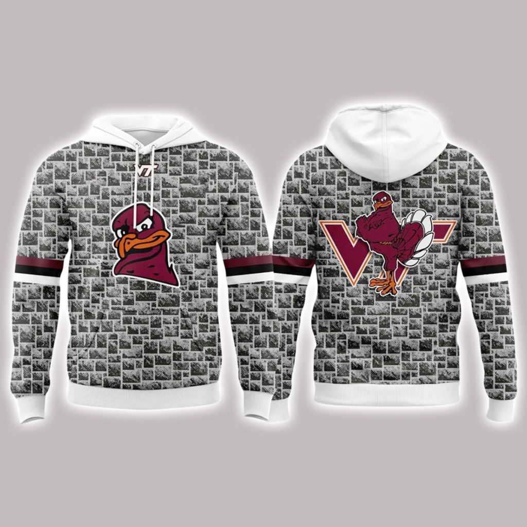 2025 Virginia Tech Game Eleven Stone Wall Hoodie