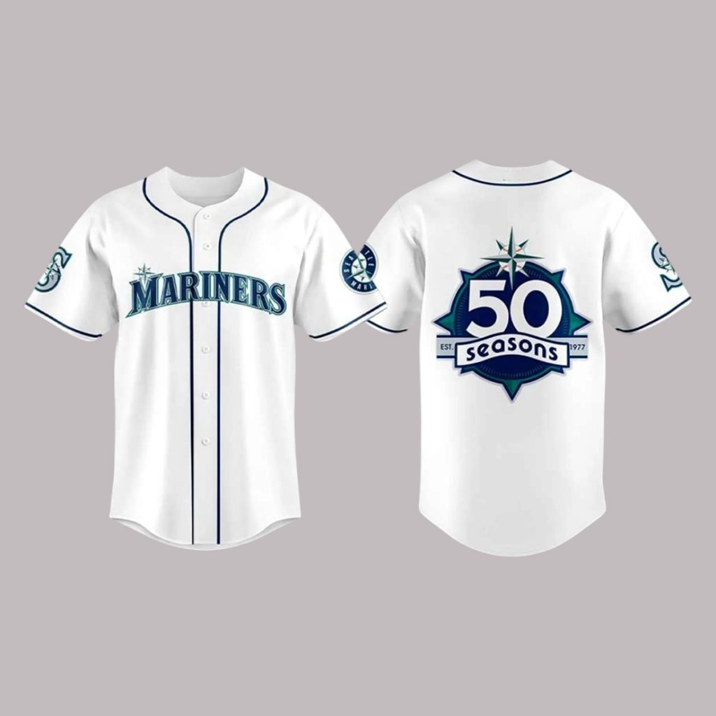 2026 Mariners 50th Seasons Celebration Weekend Jersey 1