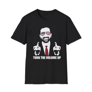 Zohran Mamdani Turn The Volume Up Shirt