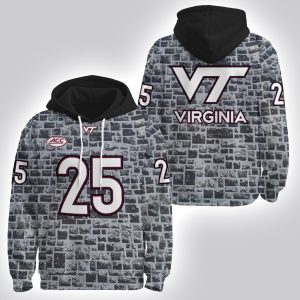 Virginia Tech Football Hokie Stone Limited Edition Hoodie