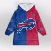 Allen 17 Bills Football Unisex Blanket Hoodie