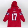 Be Good Do Good Allen 17 Bills Football Unisex Blanket Hoodie 2