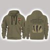 Bengals Salute To Service Quarter Zip Hoodie 2025
