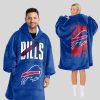 Bills Football Unisex Blanket Hoodie 1