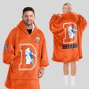 Broncos Football Unisex Blanket Hoodie 1