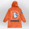 Broncos Football Unisex Blanket Hoodie 2