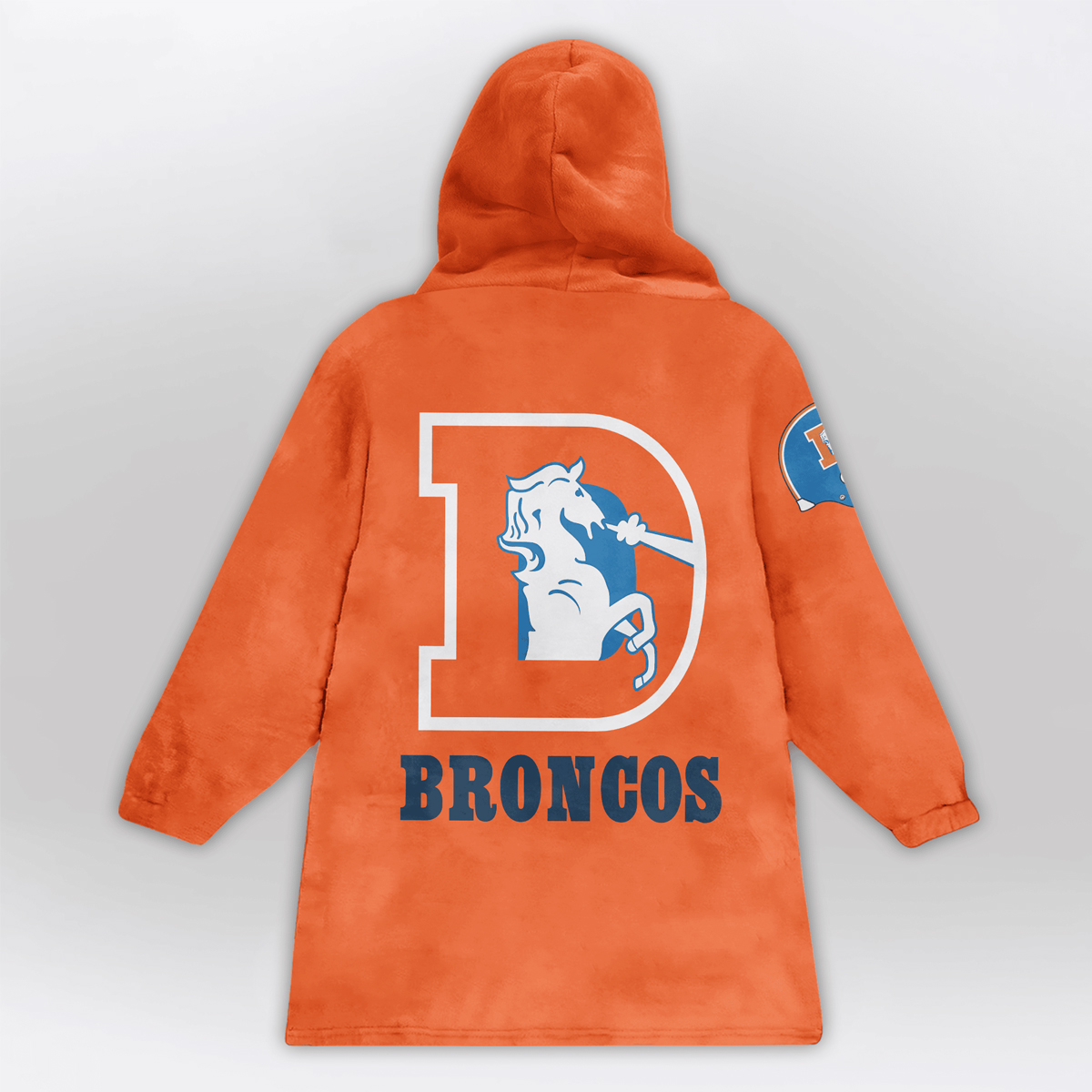 Broncos Football Unisex Blanket Hoodie 2