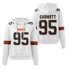 Browns Myles Garrett 95 Waffle Hoodie