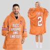Bucc Around And Find out Egbuka 2 Tampa Bay Football Unisex Blanket Hoodie 1