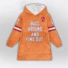 Bucc Around And Find out Egbuka 2 Tampa Bay Football Unisex Blanket Hoodie 2