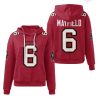 Buccaneers Baker Mayfield 6 Waffle Hoodie