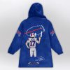 Buffalo Football Unisex Blanket Hoodie 2