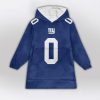 Burns 0 New York G Football Unisex Blanket Hoodie