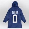 Burns 0 New York G Football Unisex Blanket Hoodie 2