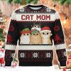 Cat Mom Cat Dad Christmas Ugly Sweater