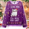 Cats And Humans Have A Love hate Relationship Christmas Ugly Sweater