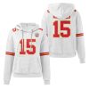 Chiefs Patrick Mahomes 15 Waffle Hoodie