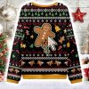 Click On The Gingerbread Man Christmas Ugly Sweater