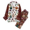 Commanders Football Christmas Pajamas Set