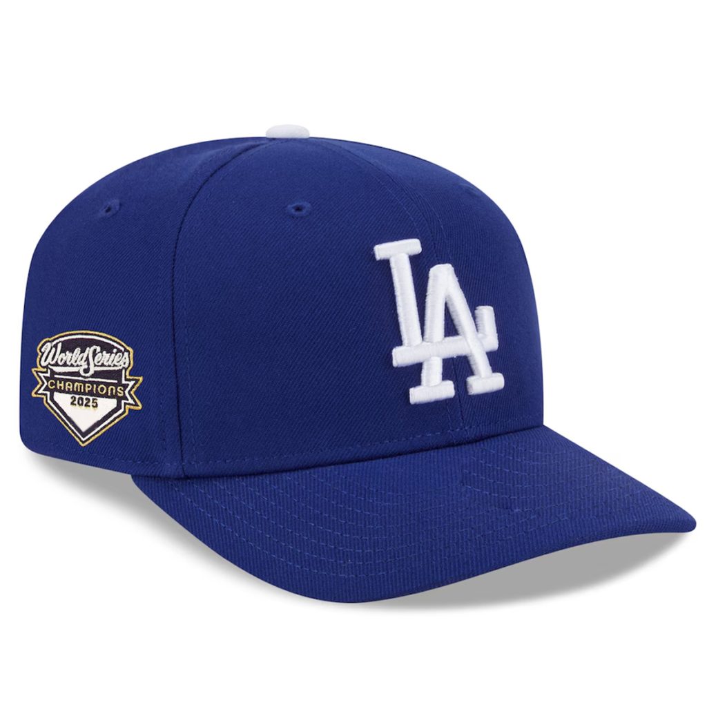 Dodgers 2025 World Series Champions Side Patch Hat