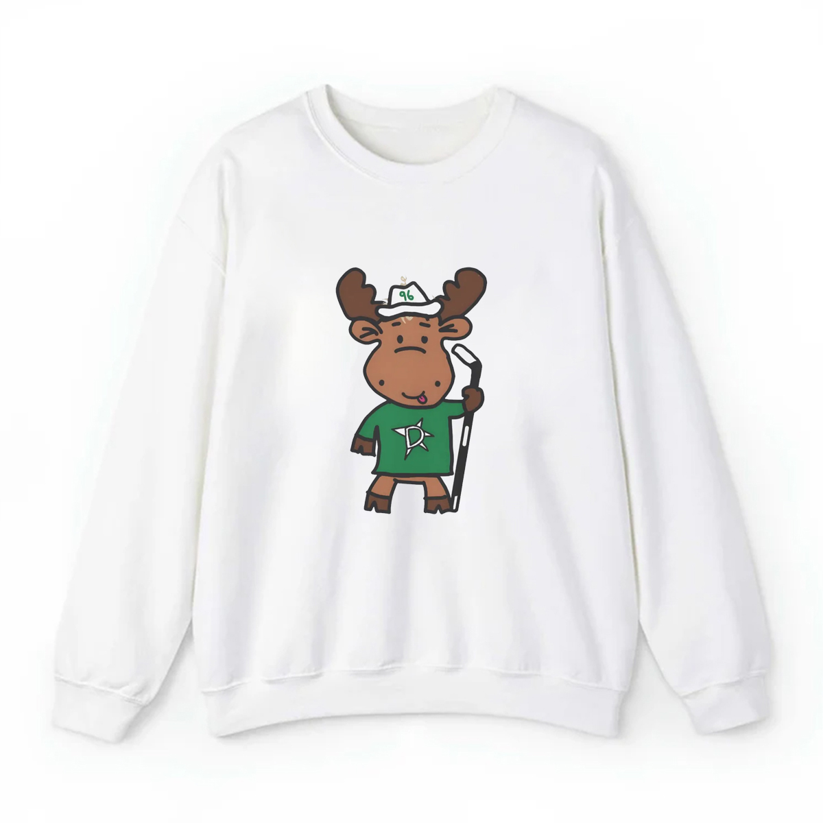 Dallas Stars Doodle Moose Shirt 1
