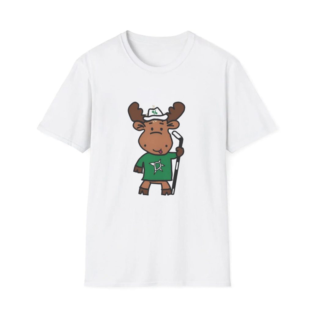 Dallas Stars Doodle Moose Shirt Dallas Stars Doodle Moose Shirt