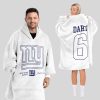 Dart 6 New York G Football Unisex Blanket Hoodie 1