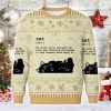 Definition Of Cat Funny Christmas Ugly Sweater