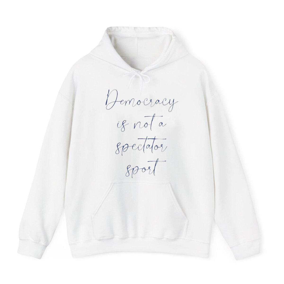 Democracy Is Not A Spectator Sport Shirt 2