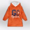 Denver Football Unisex Blanket Hoodie