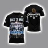 Dodgers 2025 World Series Back To Back Champions Shirt 2
